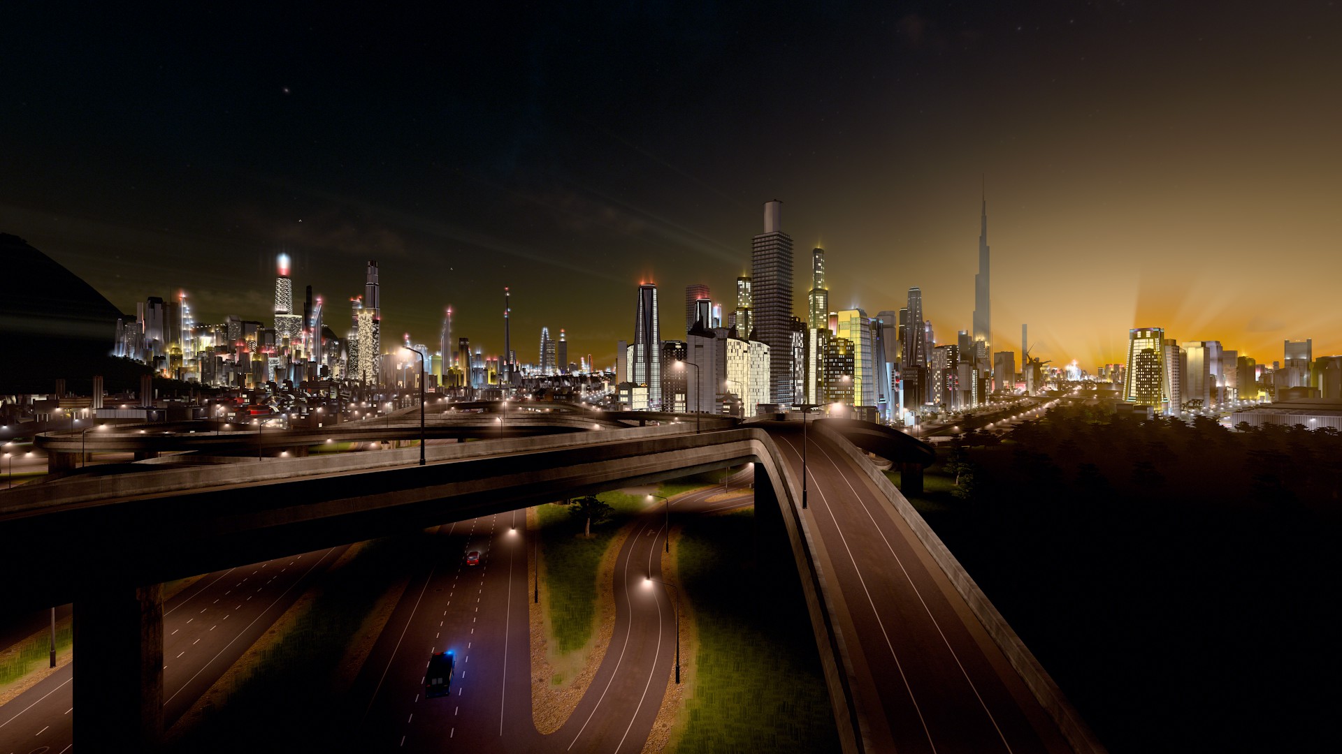 Cities Skylines Game Wallpaper
