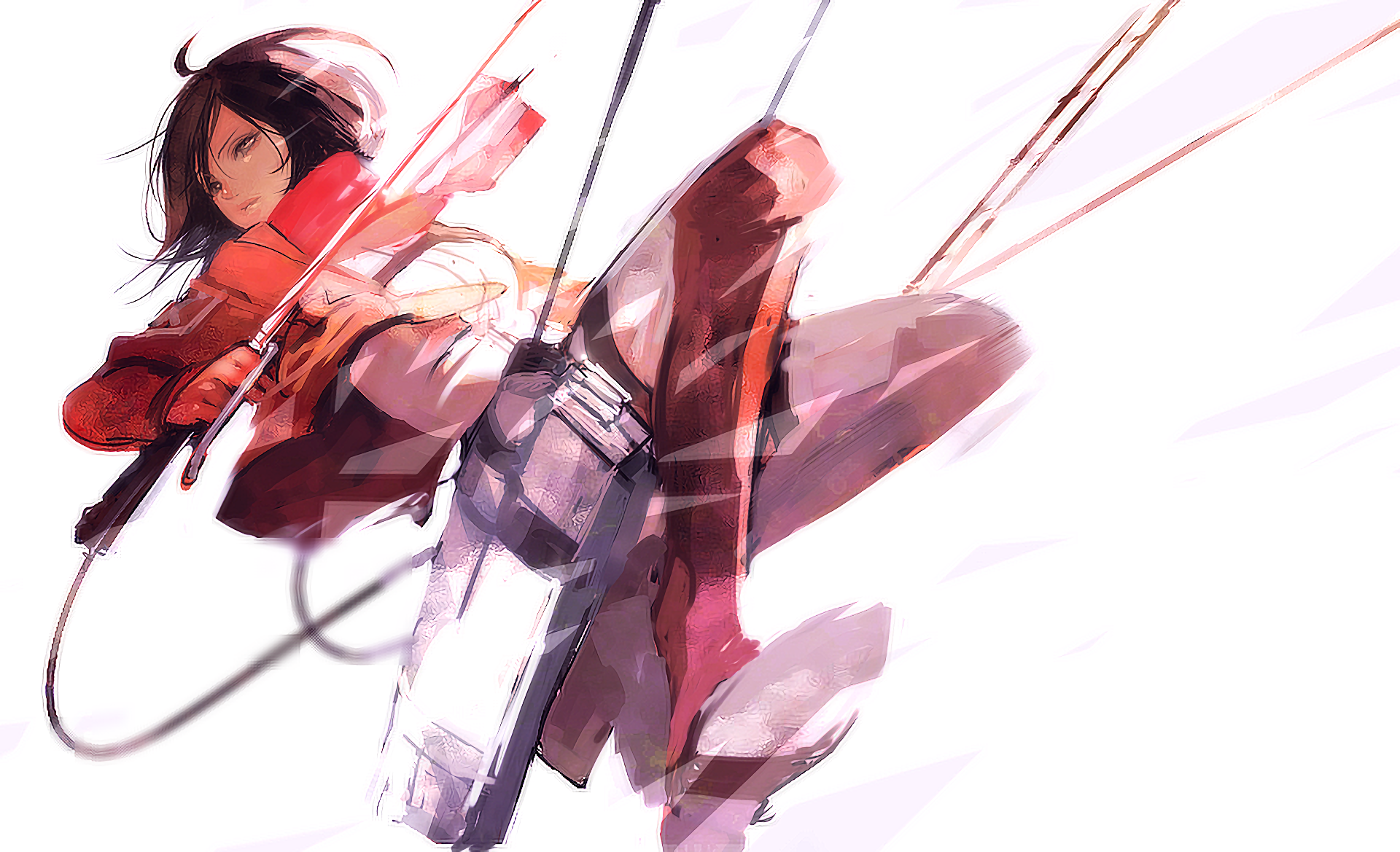 Download Mikasa Ackerman Anime Attack On Titan HD Wallpaper