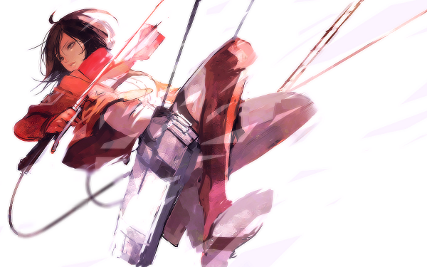 Anime Attack On Titan Mikasa Ackerman HD Wallpaper | Background Image