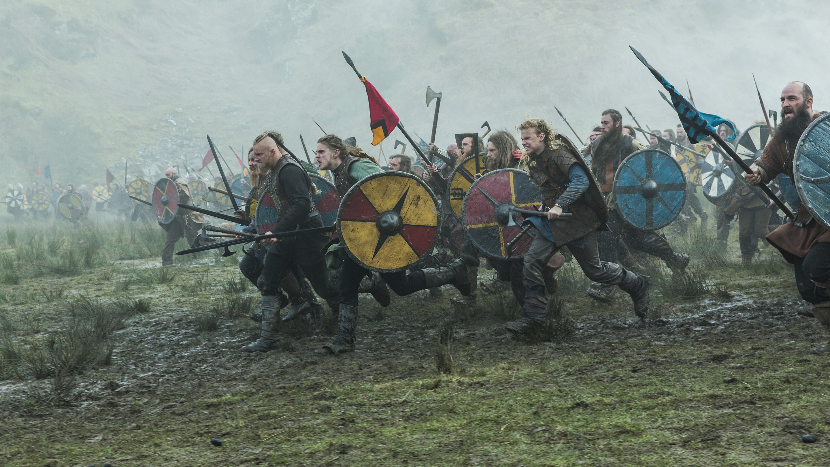 Vikings Battle Charge HD Wallpaper Vikings Battle Charge HD Wallpaper