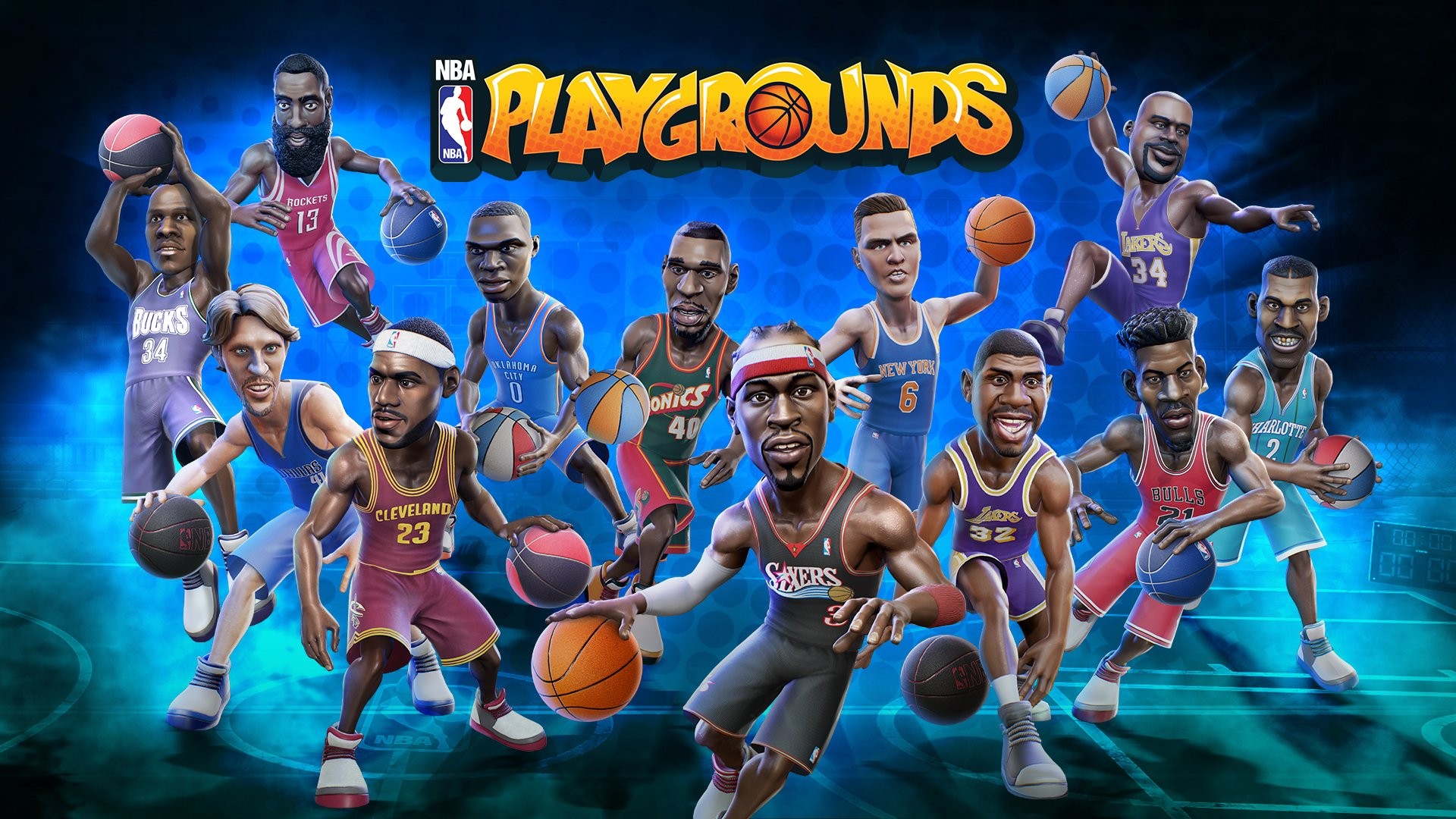 NBA Playgrounds Fond d'écran HD | Arrière-Plan | 1920x1080 ...