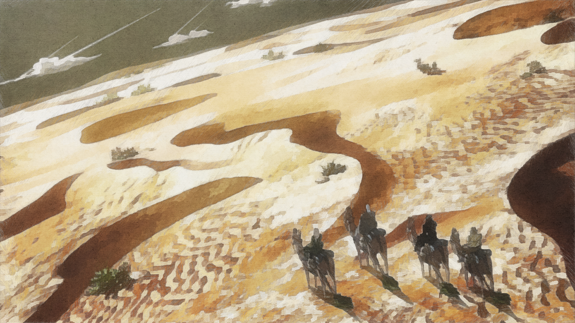 Download Jotaro Kujo Jean Pierre Polnareff Joseph Joestar Noriaki Kakyoin Anime Jojo's Bizarre Adventure HD Wallpaper