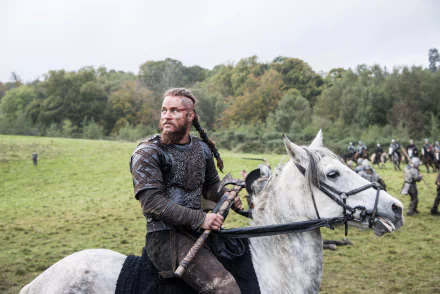 TV Show Vikings (2013) Ragnar Lothbrok HD Desktop Wallpaper | Background Image