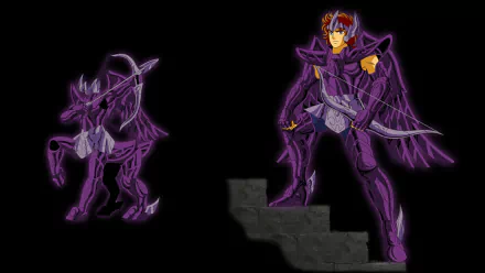  Aiolos Sagittarius Sapuri by Masami Kurumada