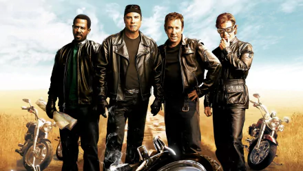 William H. Macy Martin Lawrence John Travolta Tim Allen movie wild hogs HD Desktop Wallpaper | Background Image