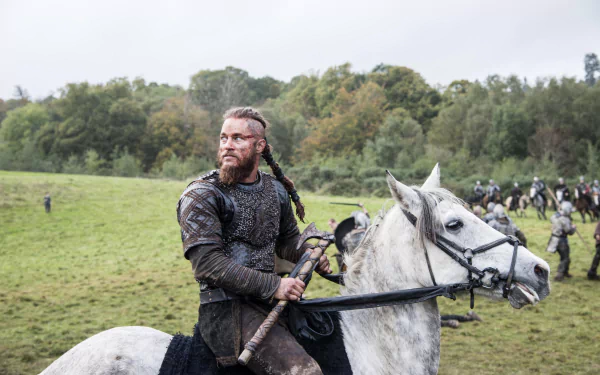 TV Show Vikings (2013) Ragnar Lothbrok HD Desktop Wallpaper | Background Image