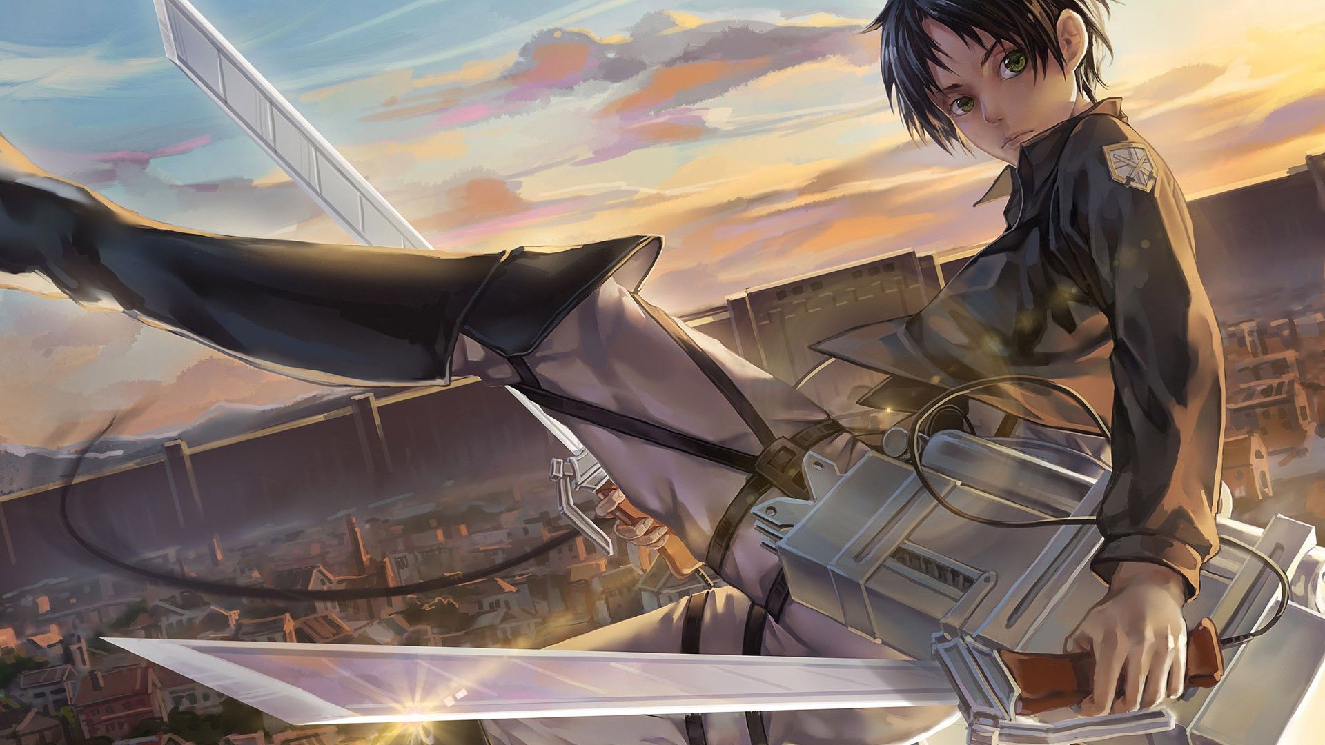 Download Eren Yeager Anime Attack On Titan HD Wallpaper