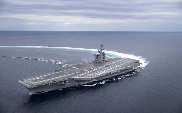 warship aircraft carrier military USS Abraham Lincoln (CVN-72) HD Desktop Wallpaper | Background Image