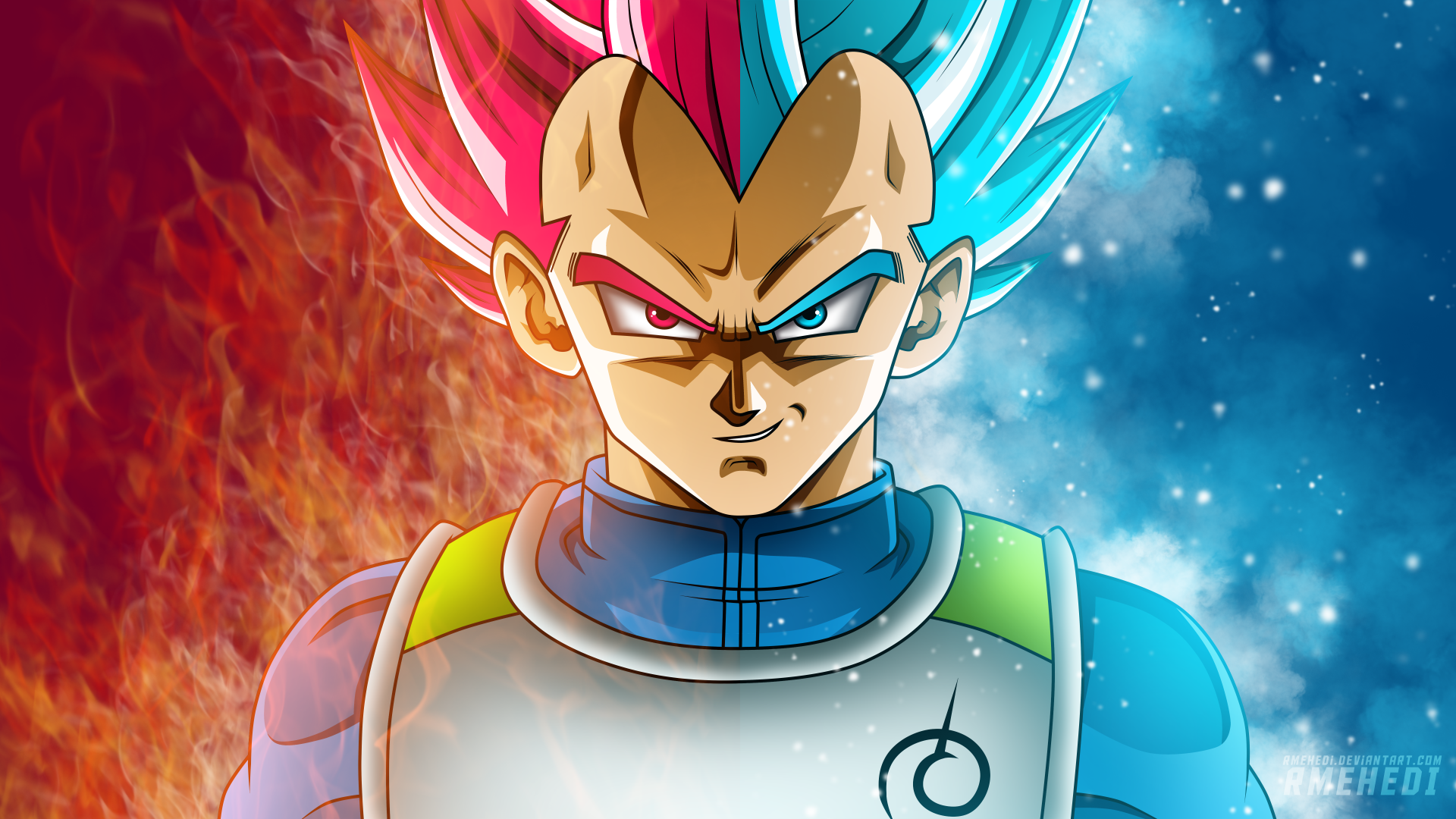 Vegeta Super Saiyan 2 by crismarshall  Anime dragon ball super, Dragon  ball wallpapers, Anime dragon ball