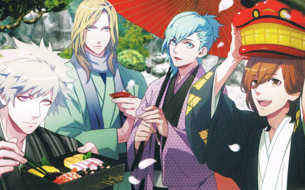 Mikaze Ai Kurosaki Ranmaru Kotobuki Reiji Camus (Uta no Prince-sama) Anime Uta no Prince-sama HD Desktop Wallpaper | Background Image