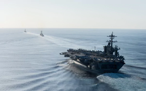 warship aircraft carrier military USS Theodore Roosevelt (CVN-71) HD Desktop Wallpaper | Background Image