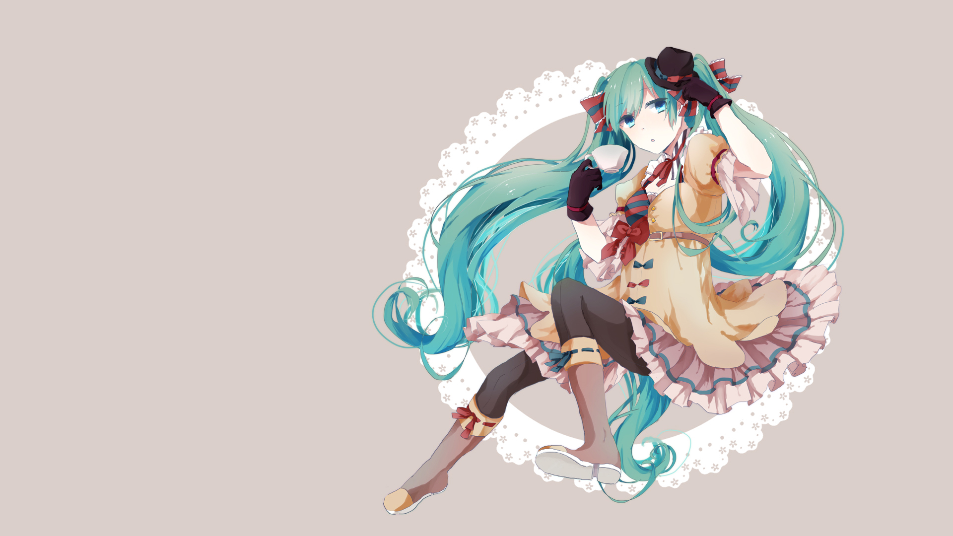 Download Hatsune Miku Anime Vocaloid HD Wallpaper