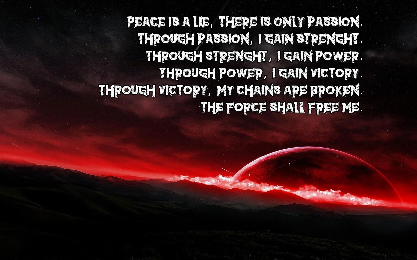Sith Code Wallpaper and Background Image | 1680x1050