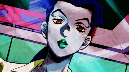 Aya Tsuji Anime Jojo's Bizarre Adventure HD Desktop Wallpaper | Background Image