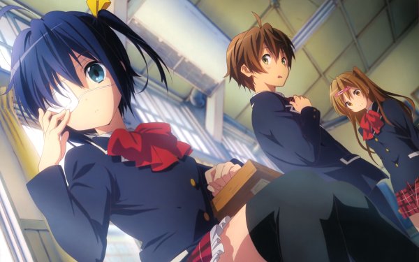 Anime Love, Chunibyo & Other Delusions Shinka Nibutani Rikka Takanashi Yūta Togashi HD Wallpaper | Background Image