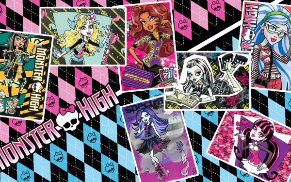 emo gothic fantasy Mattel doll TV Show Monster High HD Desktop Wallpaper | Background Image