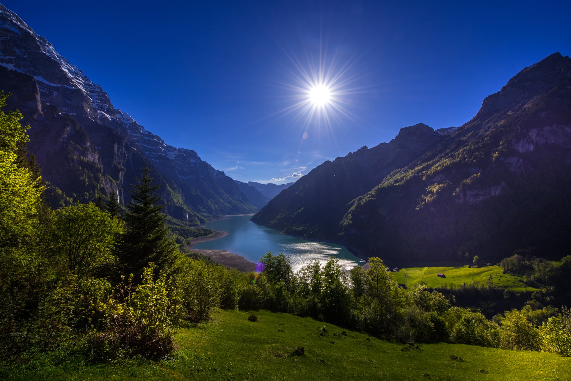 Mountains in Switzerland 5k Retina Ultra HD Wallpaper | Background