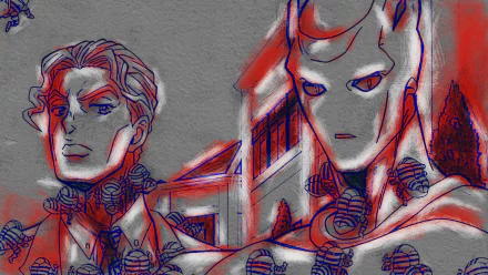 Harvest (Jojo's Bizarre Adventure) Killer Queen (Jojo's Bizarre Adventure) Yoshikage Kira Anime Jojo's Bizarre Adventure HD Desktop Wallpaper | Background Image