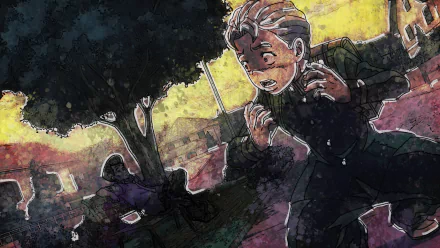 Koichi Hirose Tamami Kobayashi Anime Jojo's Bizarre Adventure HD Desktop Wallpaper | Background Image