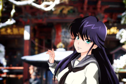 Ayukawa Madoka Anime Kimagure Orange Road HD Desktop Wallpaper | Background Image