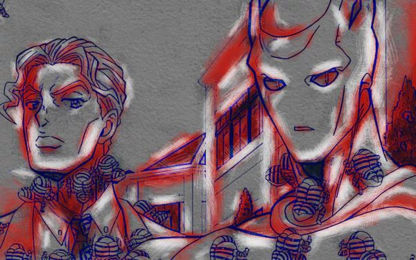 Harvest (Jojo's Bizarre Adventure) Killer Queen (Jojo's Bizarre Adventure) Yoshikage Kira Anime Jojo's Bizarre Adventure HD Desktop Wallpaper | Background Image