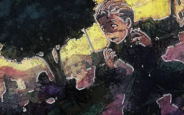 Koichi Hirose Tamami Kobayashi Anime Jojo's Bizarre Adventure HD Desktop Wallpaper | Background Image