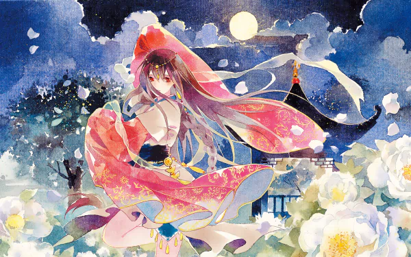 Yuezheng Ling Anime Vocaloid HD Desktop Wallpaper | Background Image
