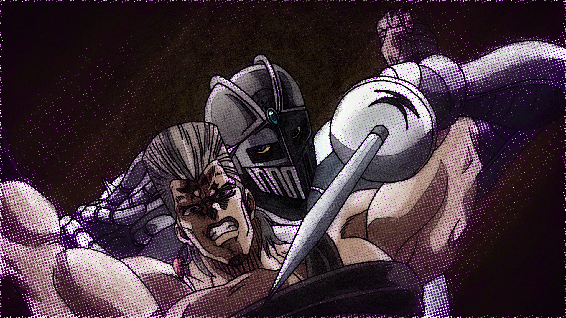 Download Silver Chariot (Jojo's Bizarre Adventure) Jean Pierre Polnareff Anime Jojo's Bizarre Adventure HD Wallpaper