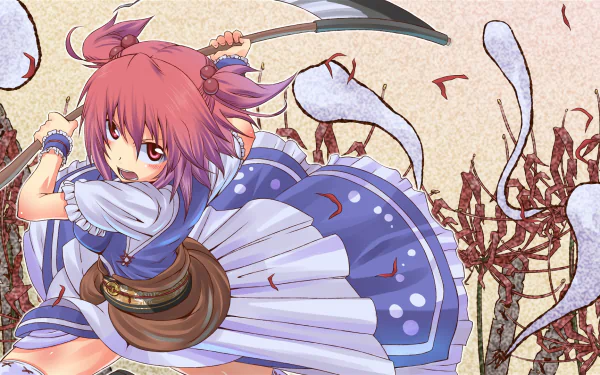 Komachi Onozuka Anime Touhou HD Desktop Wallpaper | Background Image