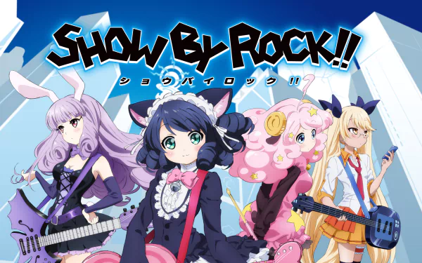 Retoree (Show by Rock!!) Moa (Show by Rock!!) Cyan Hijirikawa ChuChu (Show by Rock!!) Anime Show by Rock!! HD Desktop Wallpaper | Background Image