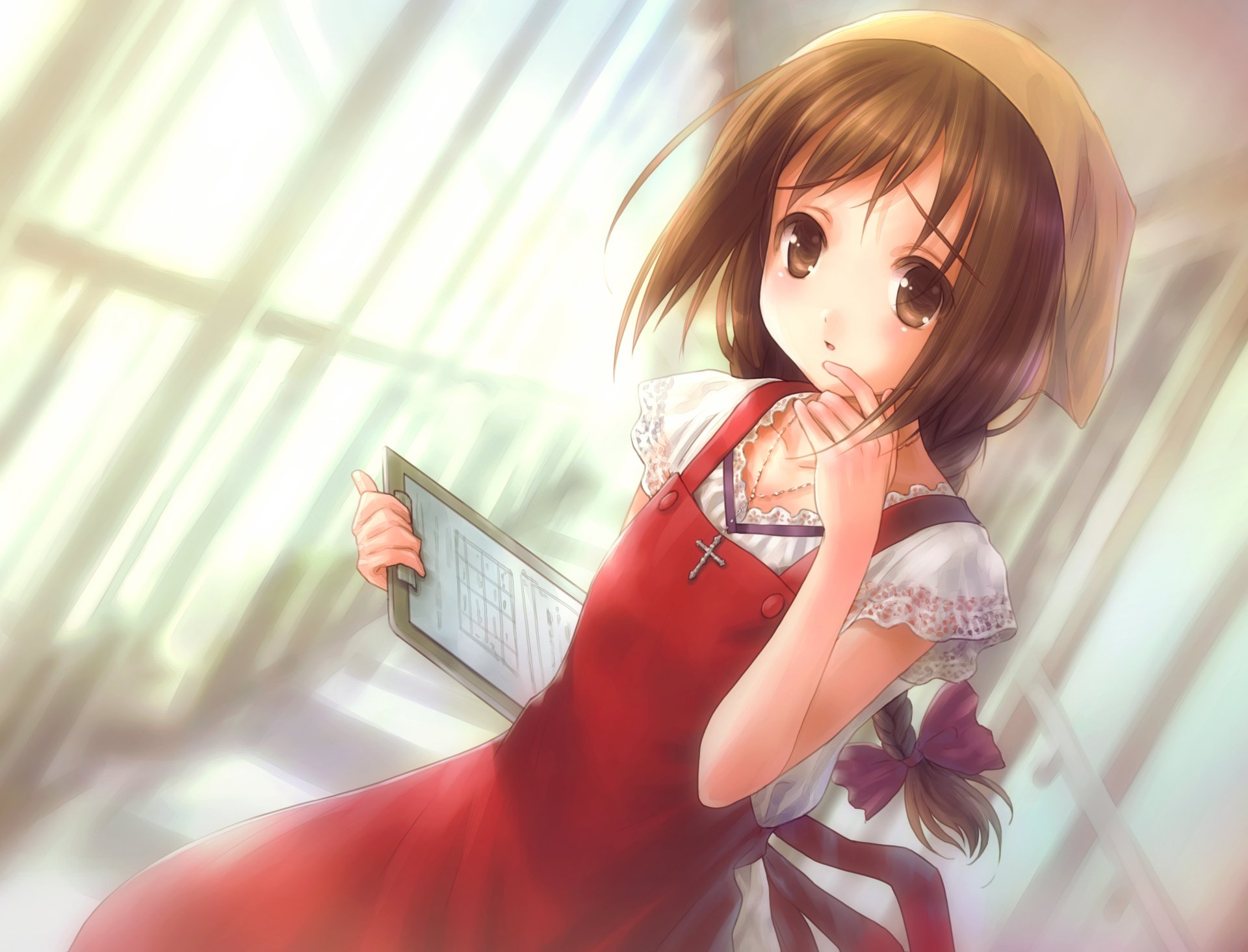 Download Shinohara Chihiro Anime Narcissu 4k Ultra HD Wallpaper by Goto-P