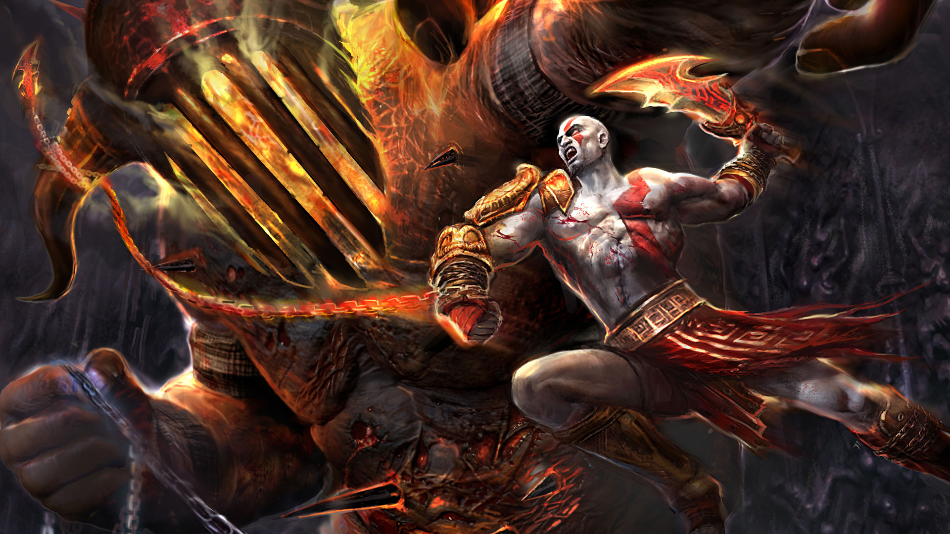 Video Game God Of War III HD Wallpaper