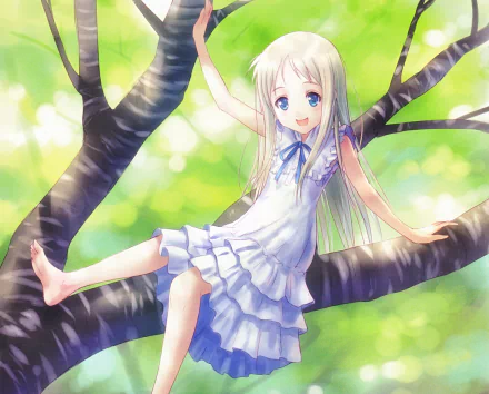 Meiko Honma Anime Anohana HD Desktop Wallpaper | Background Image
