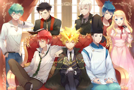 Anime Katekyō Hitman Reborn! HD Desktop Wallpaper | Background Image