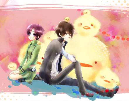 Kyoya Hibari Chrome Dokuro Anime Katekyō Hitman Reborn! HD Desktop Wallpaper | Background Image