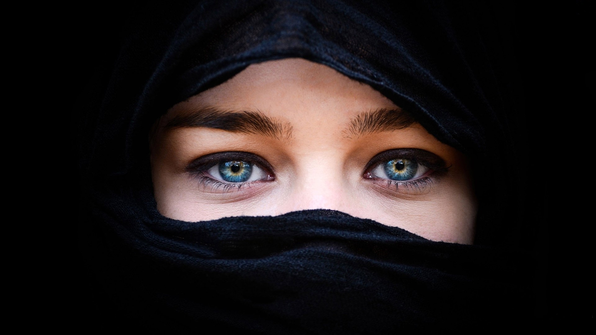 Woman in Hijab HD Wallpaper | Background Image | 1920x1080 ...