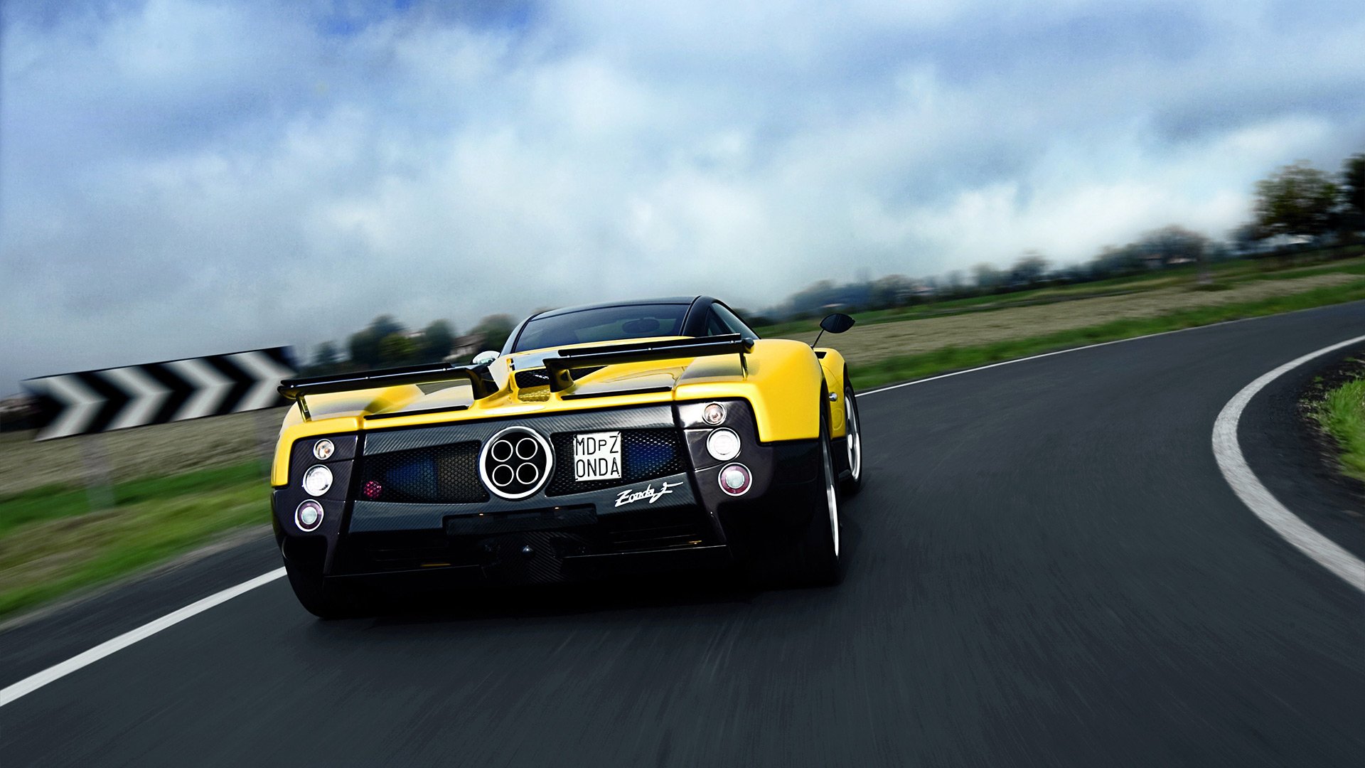 Download Car Supercar Pagani Pagani Zonda F Vehicle Pagani Zonda HD Wallpaper