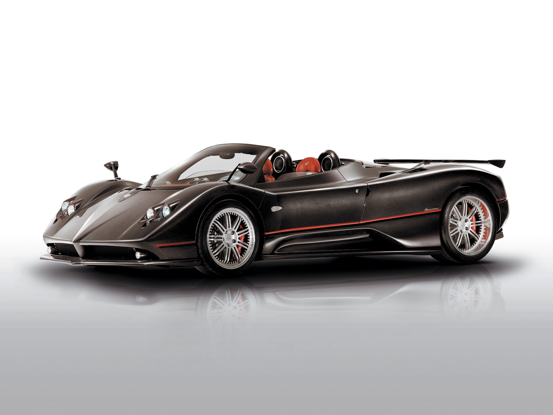Download Car Supercar Pagani Pagani Zonda Roadster F Vehicle Pagani Zonda HD Wallpaper