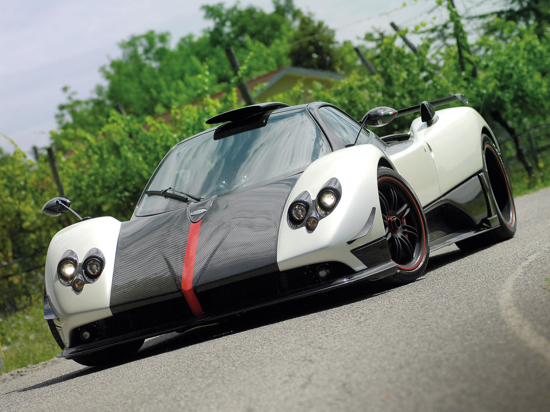 Download Car Supercar Pagani Pagani Zonda Cinque Vehicle Pagani Zonda HD Wallpaper