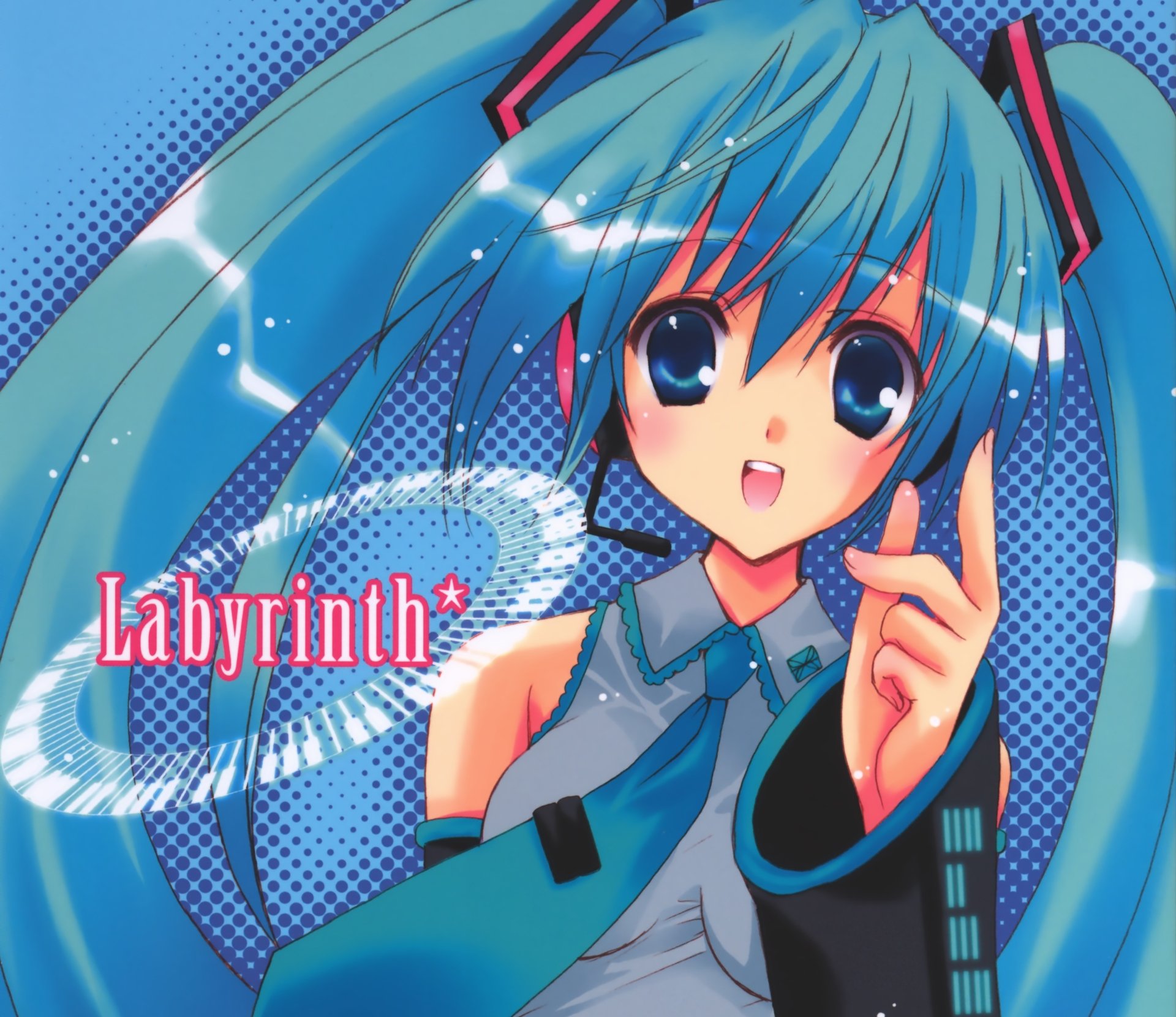 Download Hatsune Miku Anime Vocaloid 4k Ultra HD Wallpaper by Aoi Nanase