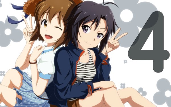 Anime The iDOLM@STER THE iDOLM@STER Yukiho Hagiwara Makoto Kikuchi HD Wallpaper | Background Image