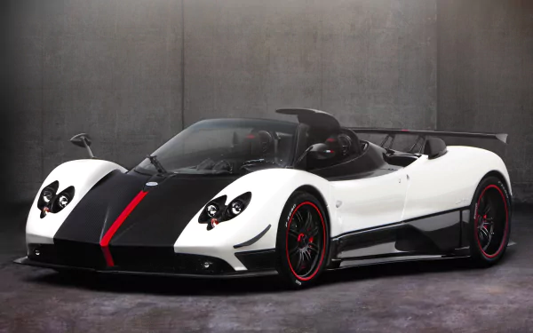 car supercar Pagani Pagani Zonda Cinque Roadster vehicle Pagani Zonda HD Desktop Wallpaper | Background Image