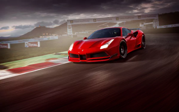 supercar car Ferrari Ferrari 488 GTB vehicle Ferrari 488 HD Desktop Wallpaper | Background Image