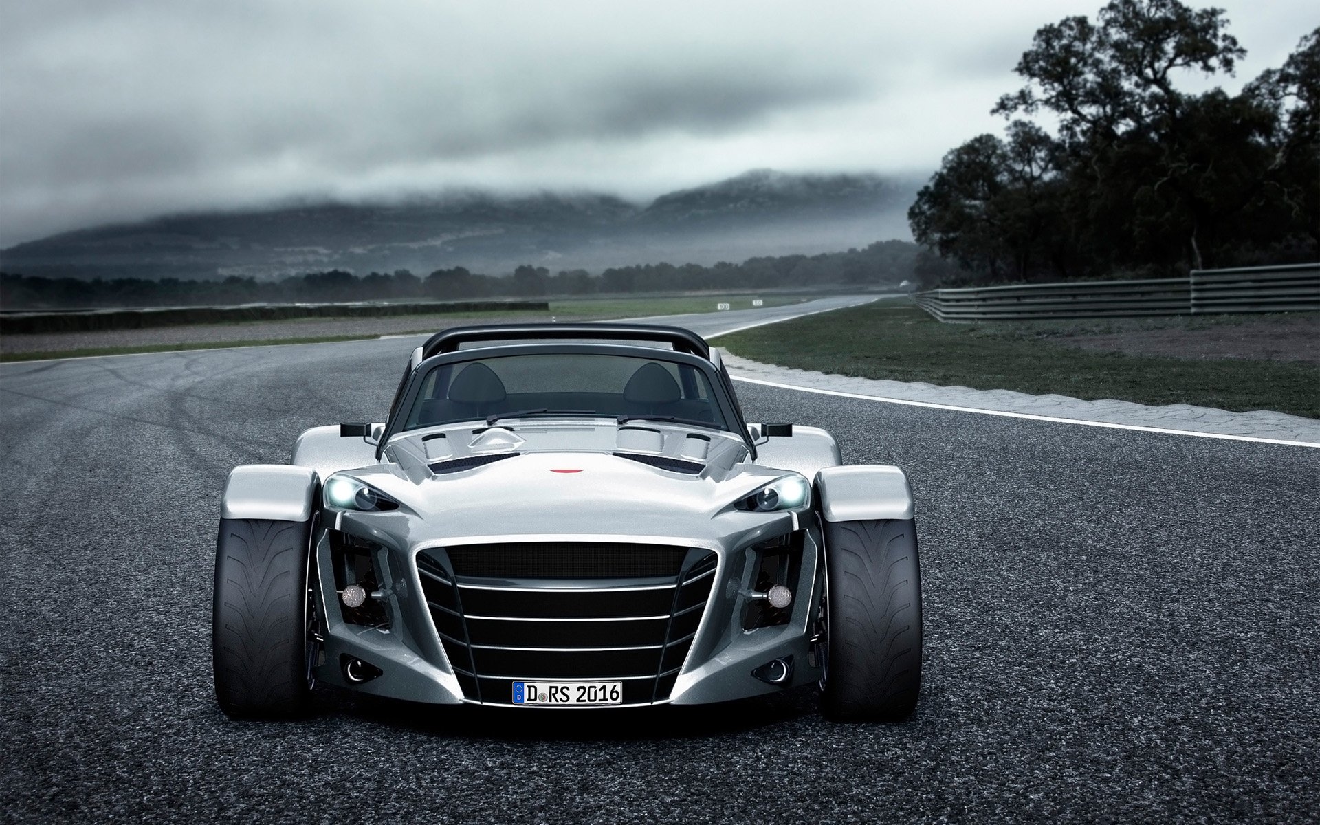 Download Donkervoort Car Supercar Donkervoort D8 GTO-RS Vehicle Donkervoort D8 GTO HD Wallpaper