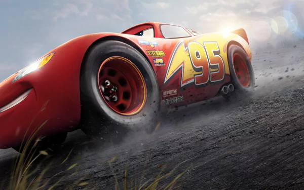 Lightning McQueen movie Cars 3 HD Desktop Wallpaper | Background Image