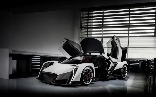 electric car car supercar vehicle Vanda Dendrobium HD Desktop Wallpaper | Background Image