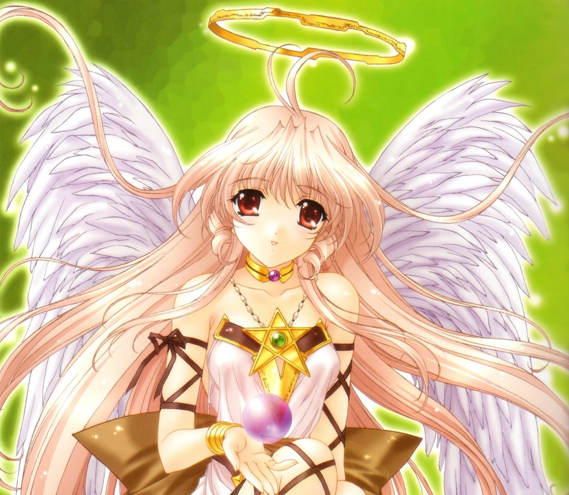 Аниме золотой ангел