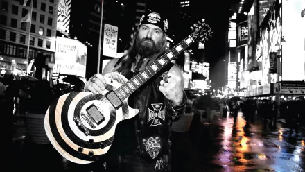 Zakk Wylde heavy metal guitarist guitar music Black Label Society HD Desktop Wallpaper | Background Image