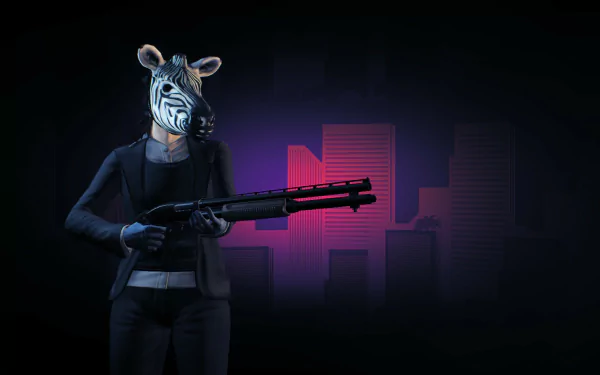 Clover (Payday) video game Payday 2 HD Desktop Wallpaper | Background Image