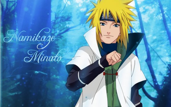 blonde Minato Namikaze Anime Naruto HD Desktop Wallpaper | Background Image